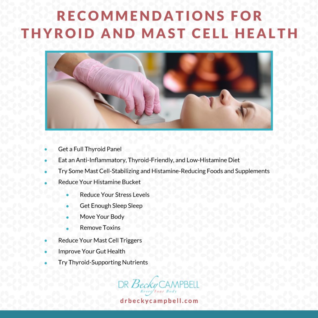 recommendations for mcas and thyroid health