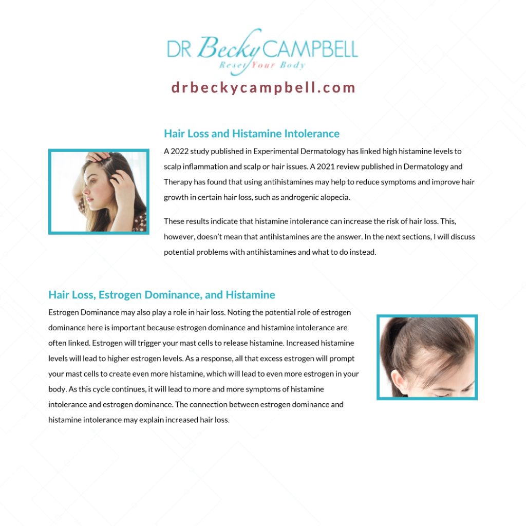 causes of hair loss and histamine intolerance