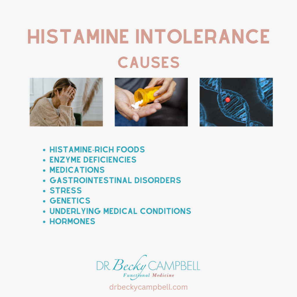 causes of histamine intolerance