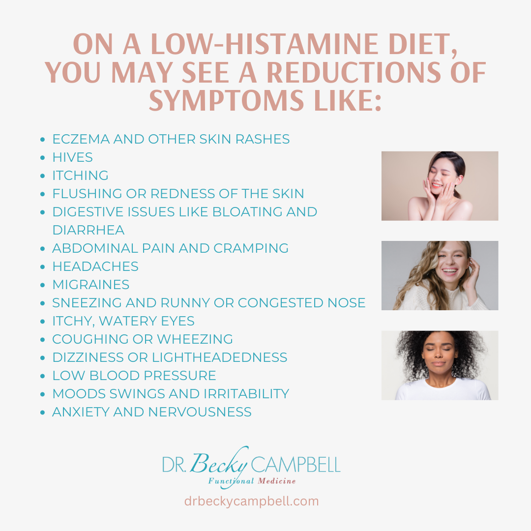 Benefits of low histamine diet