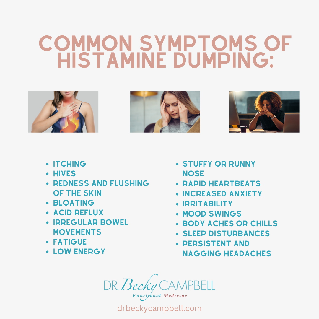 Common Symptoms of Histamine Dumping