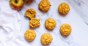Ginger Apple Carrot Muffins